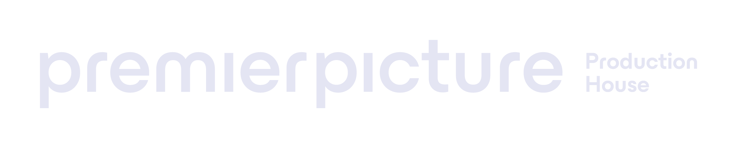 Premier Picture logo white blue
